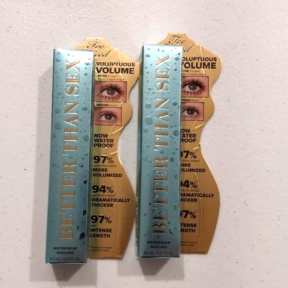 Too faced better than sex volume mascara NIB